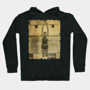 Wilt Chamberlain - Vintage Design Of Basketball Hoodie